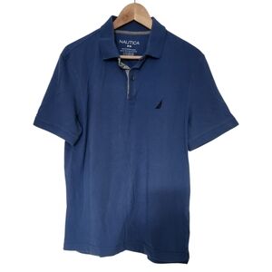 Nautica Men's Blue Polo Shirt